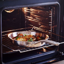 KitchenAid Koekenpannenset - Multi-Ply RVS - ø 24 en 28 cm - zonder anti-aanbaklaag