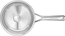 KitchenAid Steelpan Tri-Ply RVS ø 16 cm / 1.5 Liter - bovenaanzicht