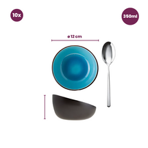Cosy & Trendy Kleine Kommen Streetfood ø 12 cm / 350 ml - 10 Stuks