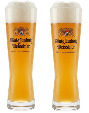Konig Ludwig Bierglazen Weizen 500 ml - 2 stuks