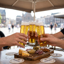 Krombacher Bierglazen Star Cup 250 ml - 4 stuks