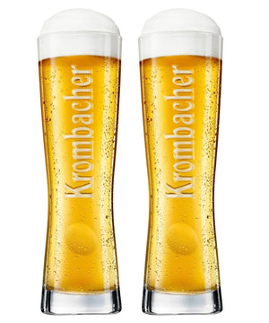 Krombacher Bierglazen Star Cup 250 ml - 2 stuks
