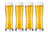 Krombacher Bierglazen Star Cup 250 ml - 4 stuks