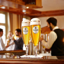 Krombacher Bierglazen  op Voet 300 ml - 4 stuks