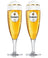 Krombacher Bierglazen op Voet 300 ml - 2 stuks