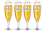 Krombacher Bierglazen  op Voet 300 ml - 4 stuks
