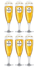 Krombacher Bierglazen  op Voet 300 ml - 6 stuks