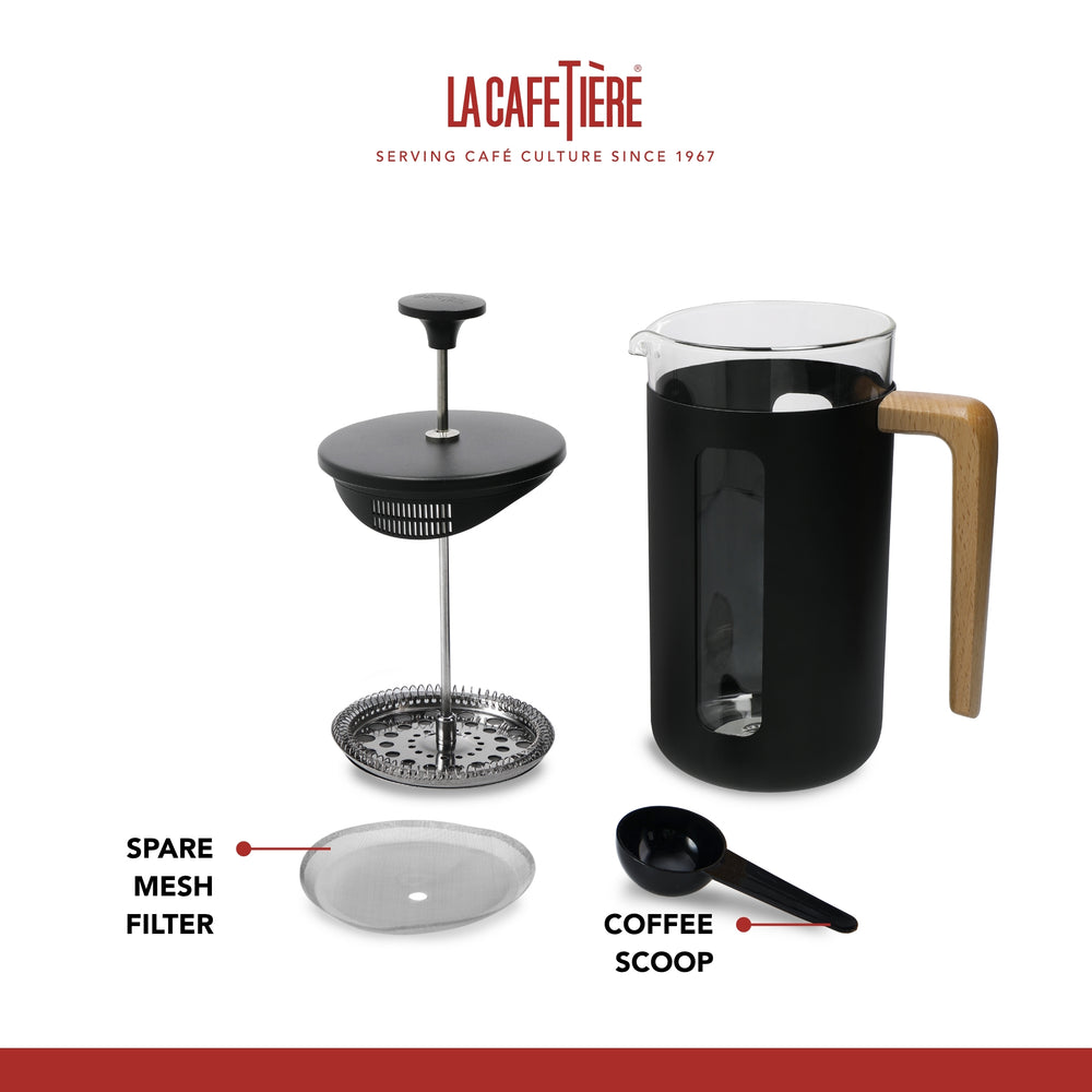 La Cafetière Cafetiere Pisa Zwart 350 ml / 3 kops