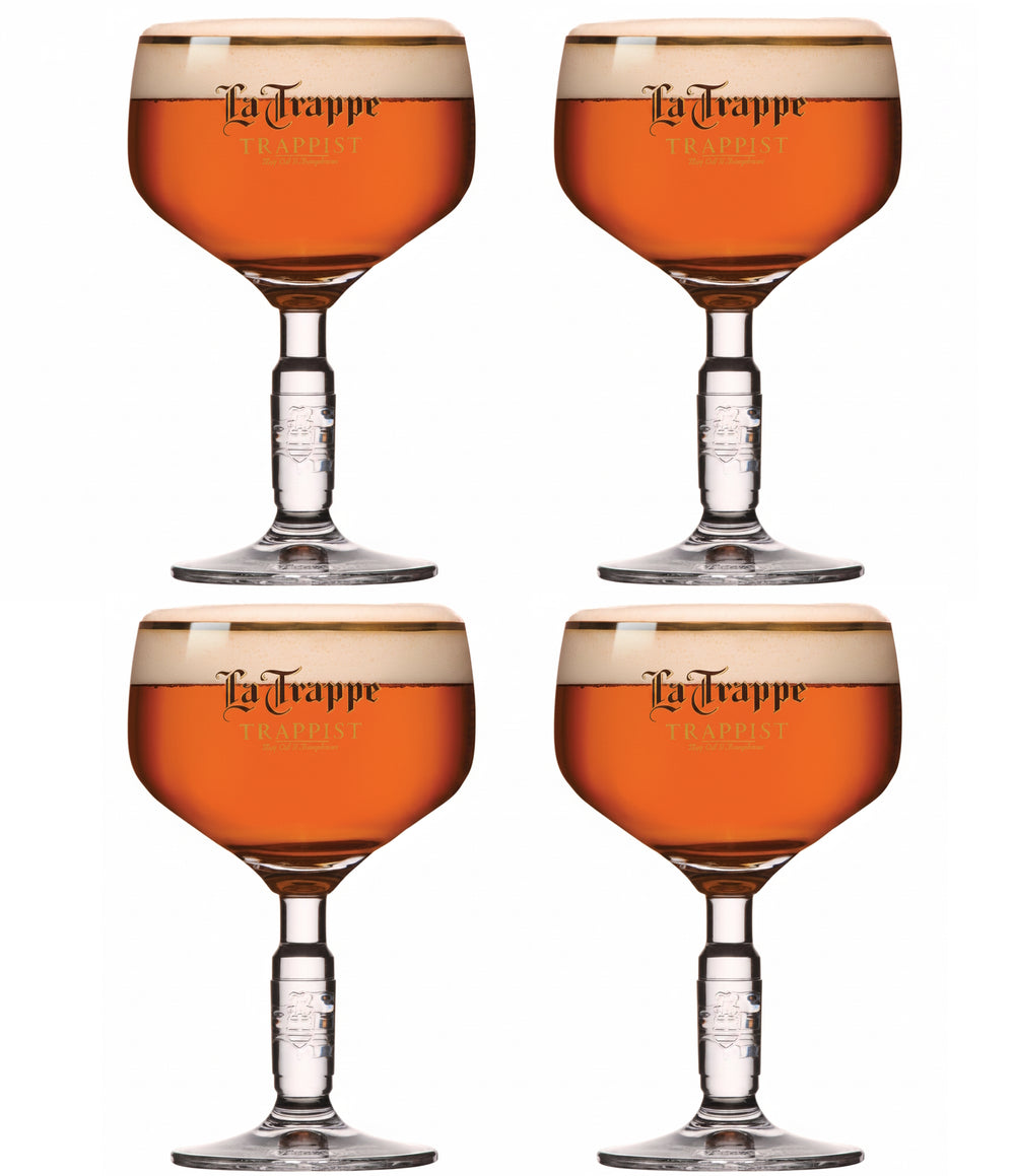 La Trappe Bierglazen 250 ml - 4 Stuks