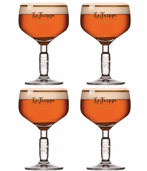 La Trappe Bierglazen 250 ml - 4 Stuks