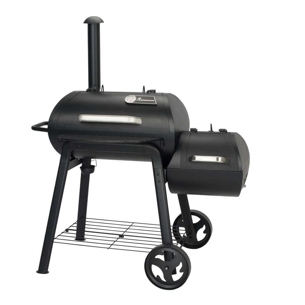 Landmann BBQ / Smoker Vinson 200 - Houtskoolbarbecue - Grilloppervlak 70.5 x 39.5 cm