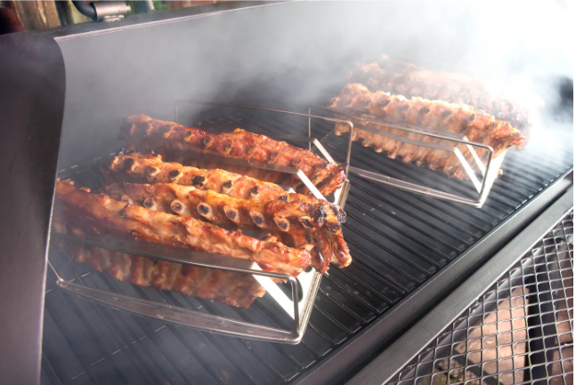 Landmann BBQ / Smoker Vinson 200 - Houtskoolbarbecue - Grilloppervlak 70.5 x 39.5 cm