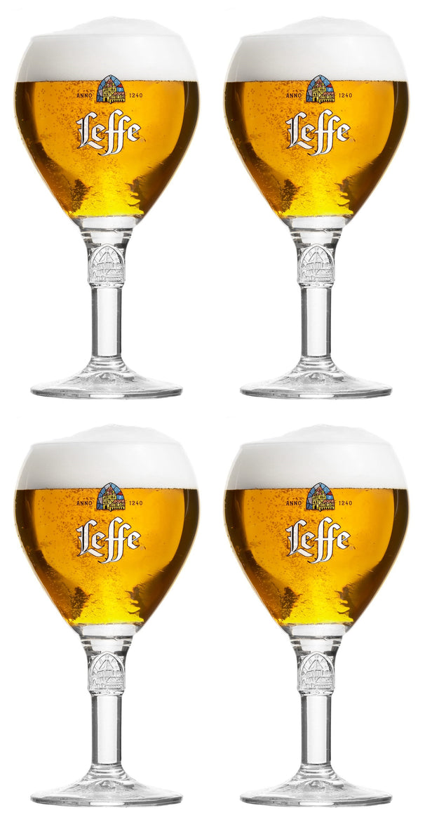 Leffe Bierglazen 250 ml - 4 Stuks