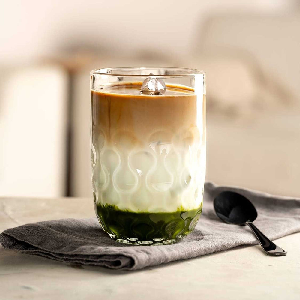 Leonardo Latte Macchiato Glazen - Gocce Due - 390 ml - 2 stuks - sfeerbeeld 2