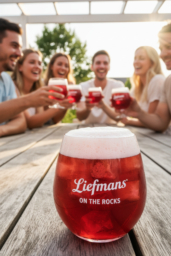 Liefmans Fruitbierglazen Fruitesse - 250 ml - 6 stuks
