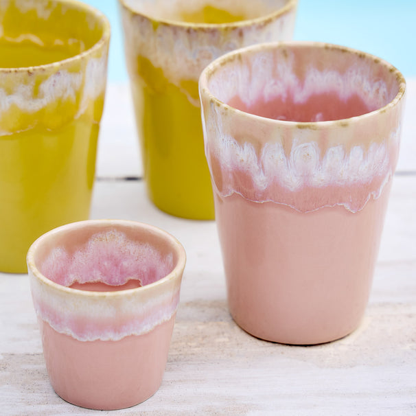 Costa Nova Espresso Kopjes Grespresso Soft Pink 80 ml - 3 stuks