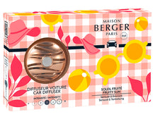 Maison Berger Autoparfum / Autodiffuser Estivale Blissful - Fruity Sun - met navulling