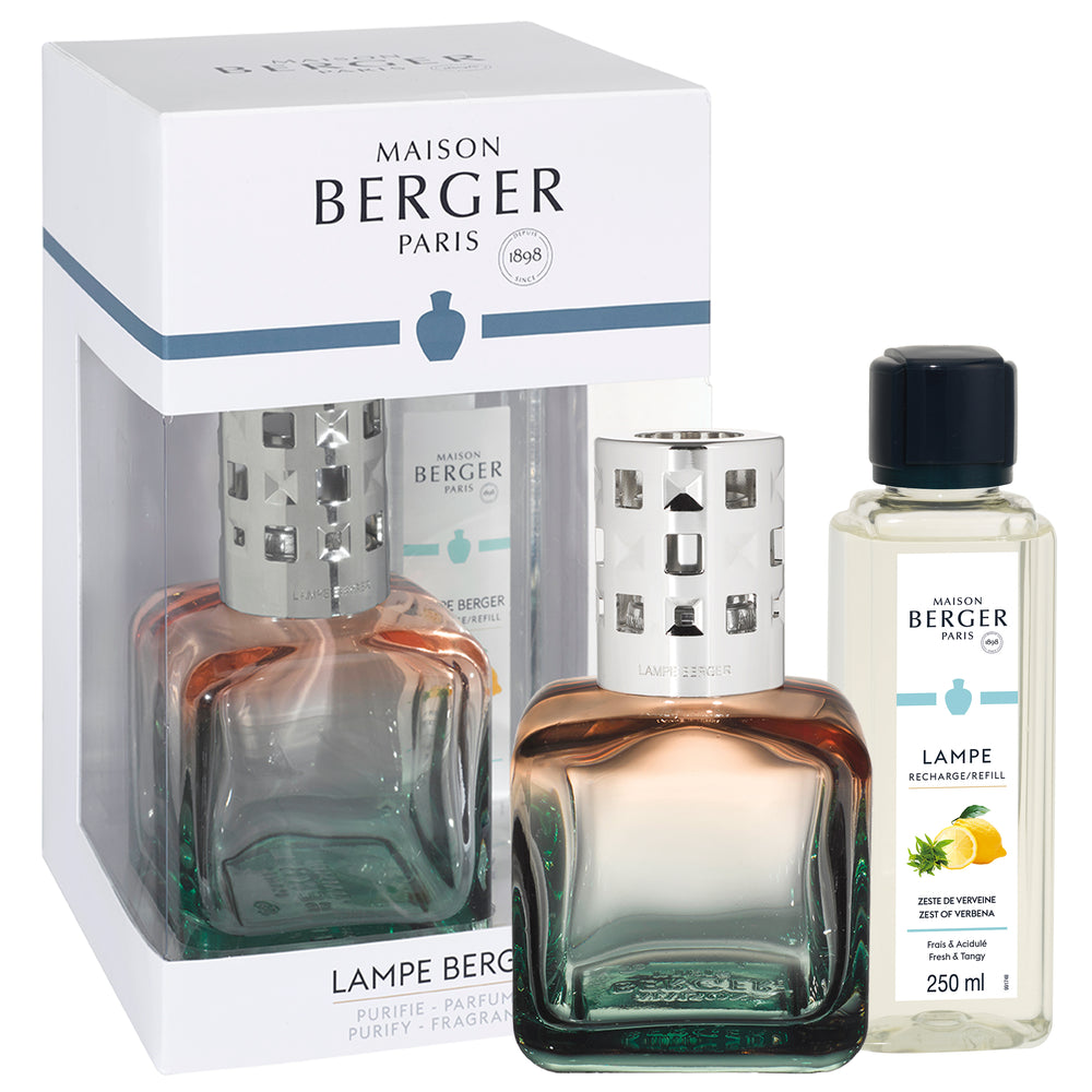Maison Berger Giftset - Geurbrander - Glaçon Pêche/Verte - Zest of Verbena