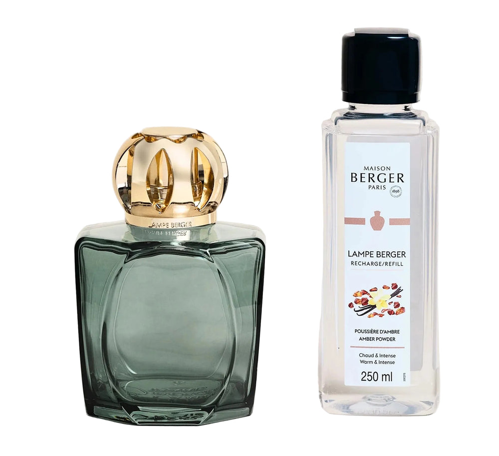 Maison Berger Giftset - Geurbrander - Magical Verte - Amber Powder - 250 ml