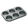 MasterClass Muffinvorm - 6 muffins - 27 x 18 cm