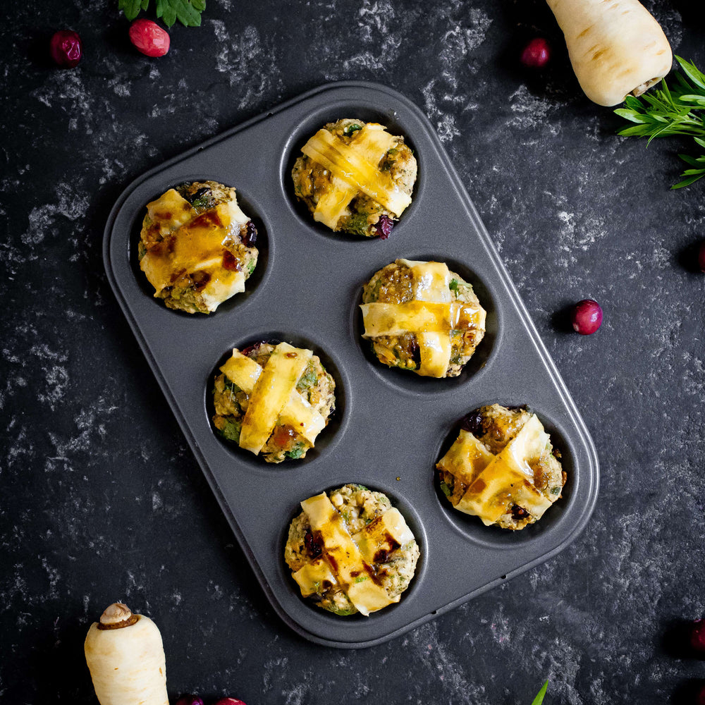 MasterClass Muffinvorm - 6 muffins - 27 x 18 cm