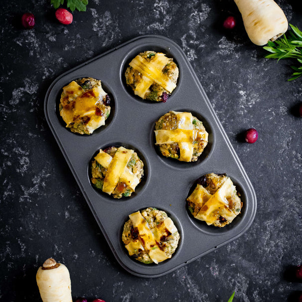 MasterClass Muffinvorm - 6 muffins - 27 x 18 cm