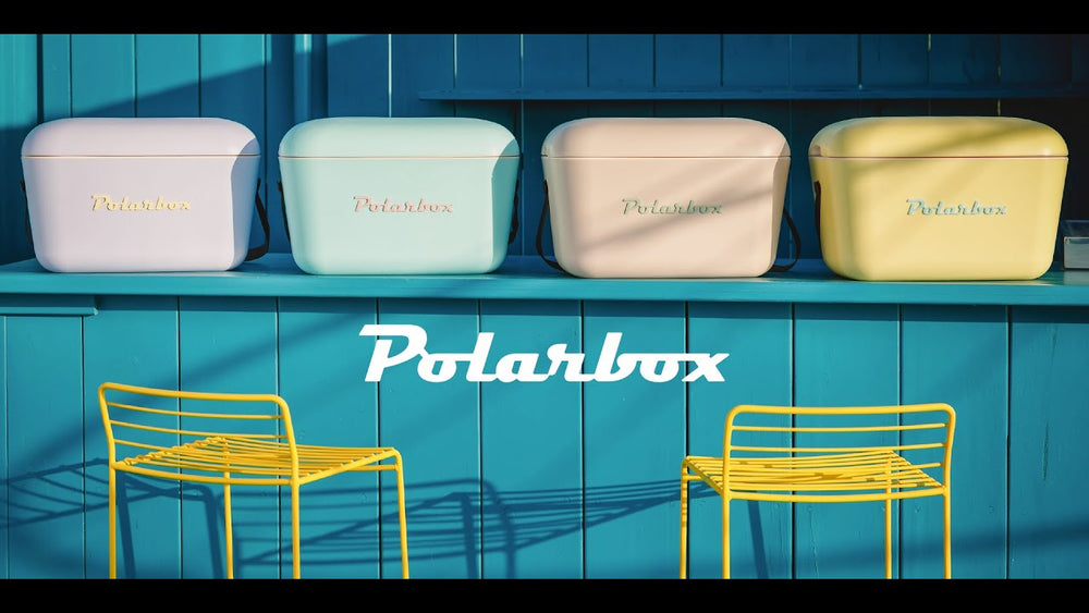 Polarbox Koelbox met Schouderband - Marine-Mustard - 12 Liter