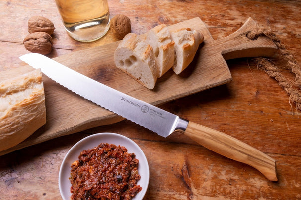 Messermeister Broodmes Oliva Luxe Olijfhout 23 cm