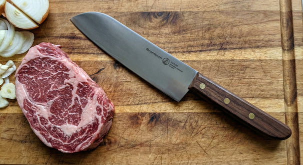 Messermeister Santokumes Future Walnotenhout 16.5 cm
