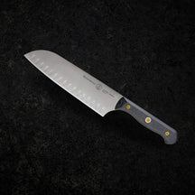 Messermeister Santokumes met Kuiltjes Custom 18 cm - sfeerbeeld 1