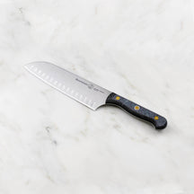 Messermeister Santokumes met Kuiltjes Custom 18 cm - sfeerbeeld 2