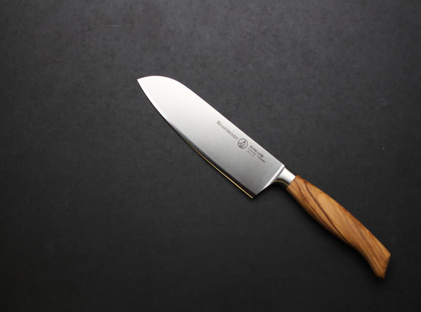 Messermeister Santokumes Oliva Luxe Olijfhout 16.5 cm