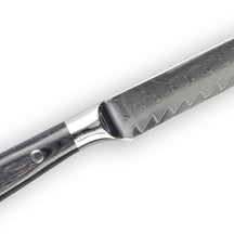 Messermeister Steakmessen Avanta Damascus 13 cm - 67 lagen damaststaal - 4 stuks - detail 2