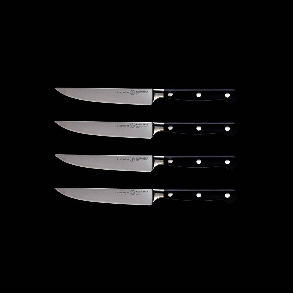 Messermeister Steakmessen Meridian Elite 12 cm - 4 stuks - set