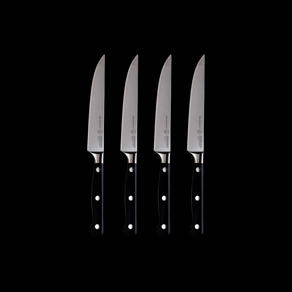 Messermeister Steakmessen Meridian Elite 12 cm - 4 stuks - set