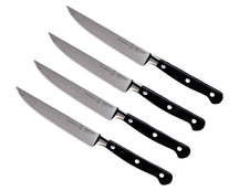 Messermeister Steakmessen Meridian Elite 12 cm - 4 stuks - schuin aanzicht
