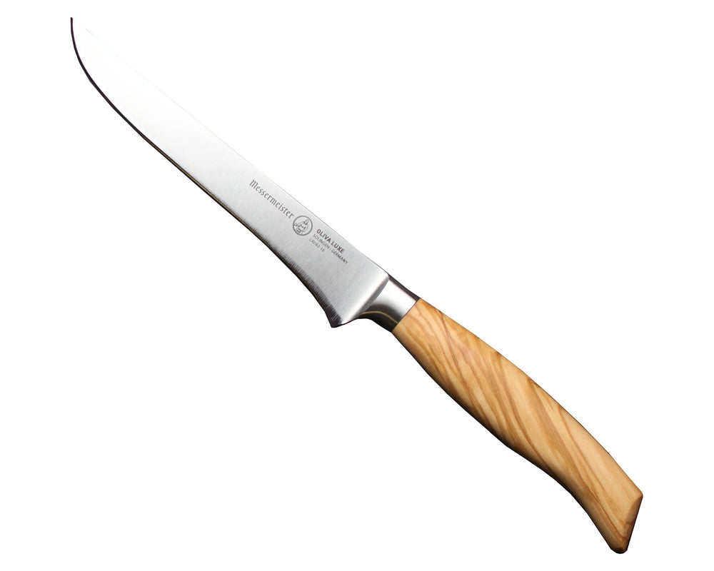 Messermeister Uitbeenmes Oliva Luxe Olijfhout 16 cm