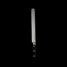 Messermeister Zalmmes / Hammes met Kuiltjes Meridian Elite 25 cm - sfeerbeeld 2