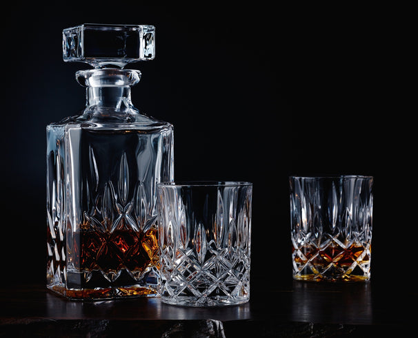 Nachtmann Whiskey Set Noblesse 3-delig - Karaf 750 ml & 2 Whiskeyglazen 295 ml