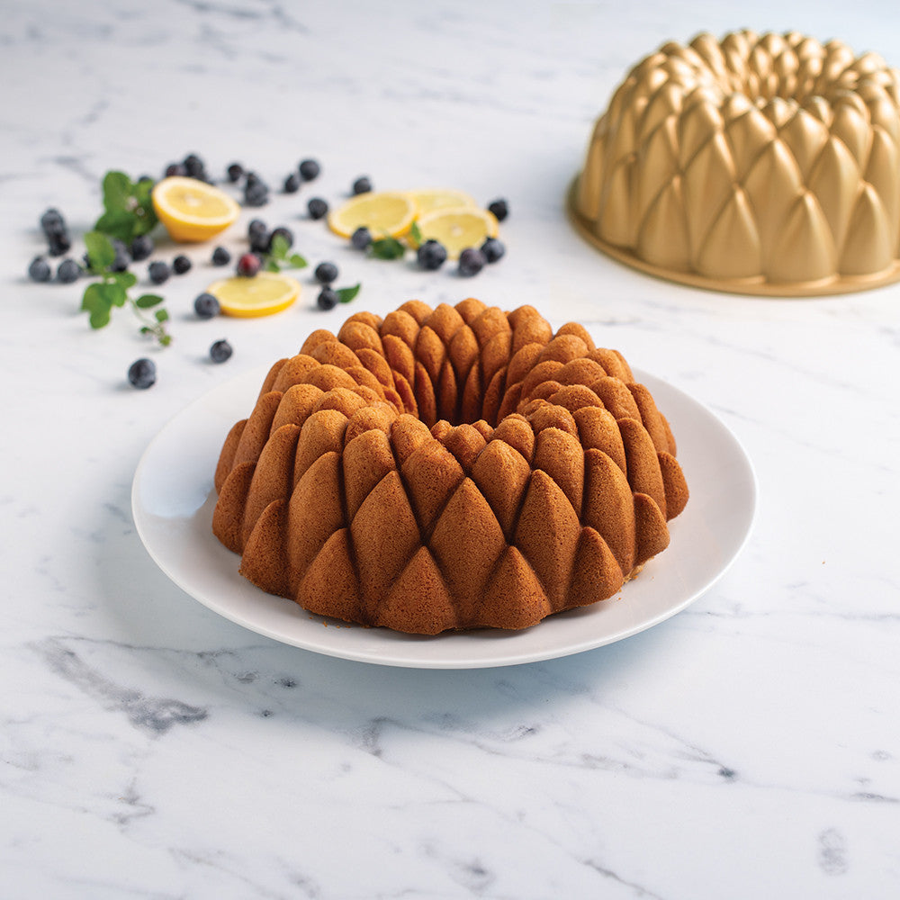 Nordic Ware Tulbandvorm  Kaleidoscope Bundt Goud - Gietaluminium - ø 23 cm