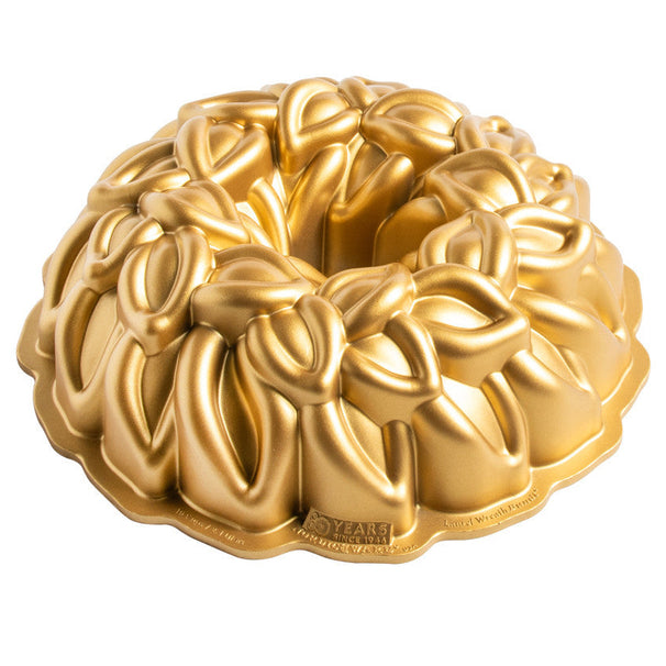 Nordic Ware Tulbandvorm  Laurel Wreath Bundt Goud - Gietaluminium - ø 27 cm