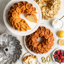 Nordic Ware Tulbandvorm  Laurel Wreath Bundt Goud - Gietaluminium - ø 27 cm
