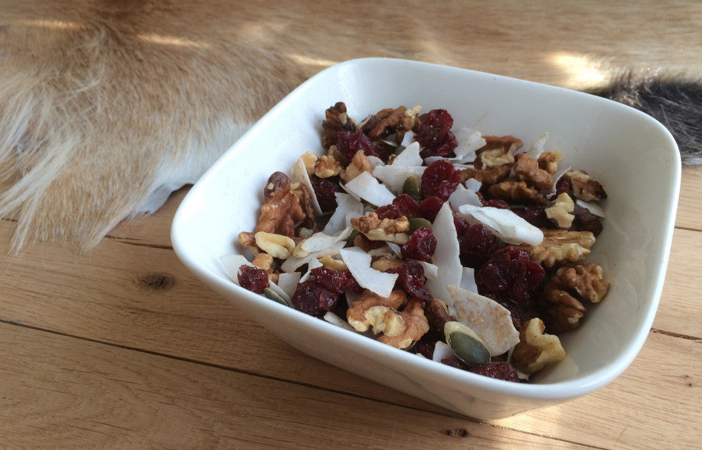 Stel je eigen mix samen met noten, zaden en gedroogd fruit
