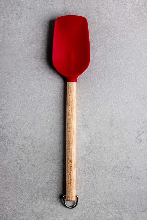 KitchenAid Roerlepel Core Keizerrood / Berkenhout 31 cm