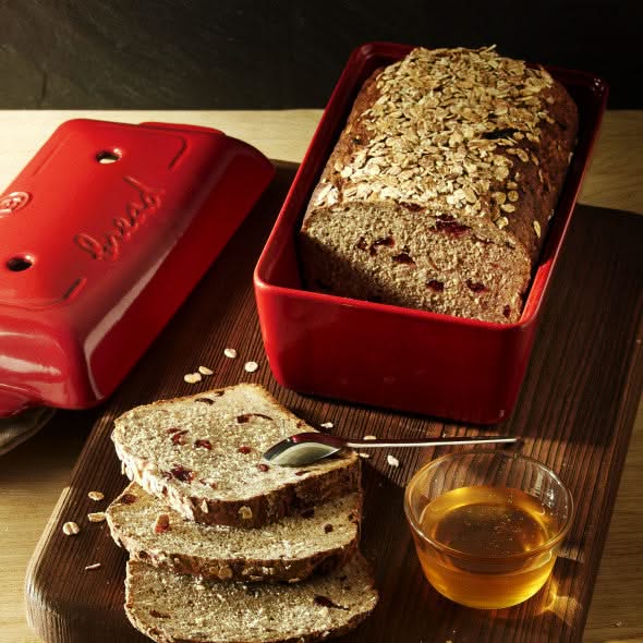 Emile Henry Broodbakvorm voor Busbrood - Grand Cru - 22 x 15 x 12 cm / 2.2 liter