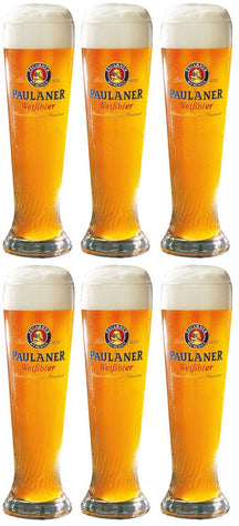 Paulaner Bierglazen Weizen - 300 ml - 6 stuks