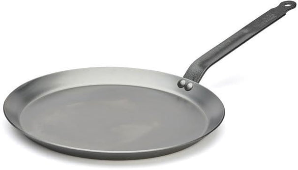 De Buyer Pannenkoekenpan / Crepepan Carbone Plus - Plaatstaal- ø 30 cm - zonder anti-aanbaklaag