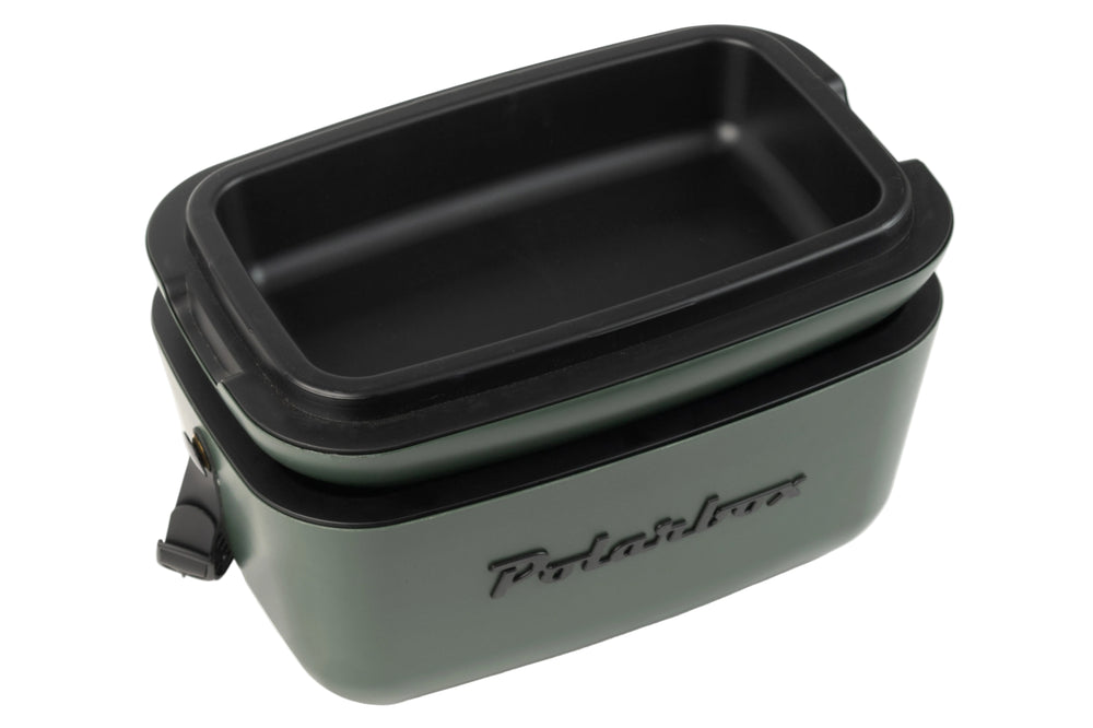 Polarbox koelbox groen zwart 12 liter retro. Green forest black