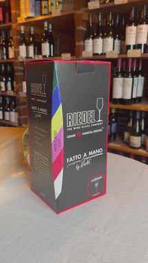 Riedel Champagneglas Fatto A Mano Performance - Zwarte Voet - 375 ml