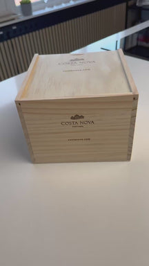 Costa Nova Koffiekopjes Grespresso Soft Pink 190 ml - 8 stuks - Gift box